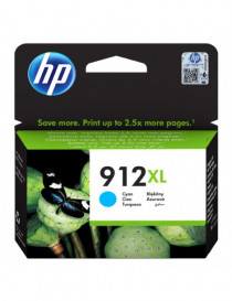 HP 912XL CYAN CARTUCHO DE TINTA ORIGINAL 3YL81AE