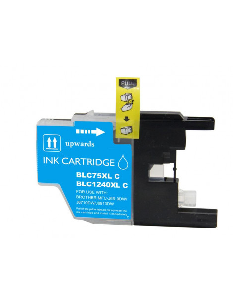 BROTHER LC1220XL/LC1240XL/LC1280XL CYAN CARTUCHO DE TINTA GENERICO LC-1240C