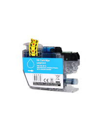 BROTHER LC3213/LC3211 V2 CYAN CARTUCHO DE TINTA GENERICO LC-3213C/LC-3211C