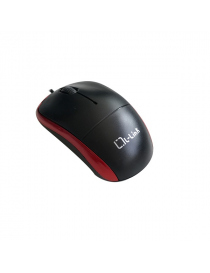 L-Link LL-2080-R Raton Optico USB Negro/Rojo 1.2m