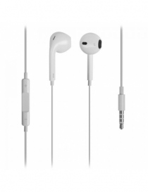 L-Link Auriculares con Microfono EarPods Blancos